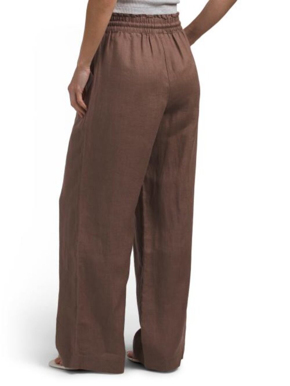 SPLENDID Linen Stella Paperbag Pants - Picture 2 of 3